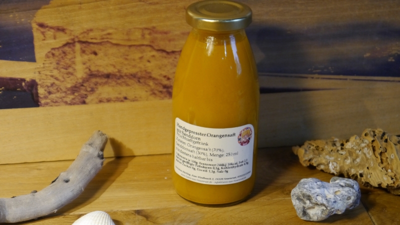 Sanddornsaft mit Orange 250ml